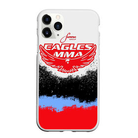Чехол для iPhone 11 Pro матовый с принтом Eagles MMA , Силикон |  | khabib | ufc | борьба | грепплинг | дагестан | дзюдо | нурмагомедов | орёл | самбо | хабиб
