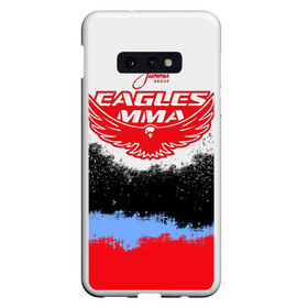 Чехол для Samsung S10E с принтом Eagles MMA , Силикон | Область печати: задняя сторона чехла, без боковых панелей | khabib | ufc | борьба | грепплинг | дагестан | дзюдо | нурмагомедов | орёл | самбо | хабиб