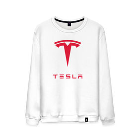 Мужской свитшот хлопок с принтом TESLA , 100% хлопок |  | brand | car | elon mask | tesla | авто | бренд | илон | илон маск | маск | машина | тесла | электрокар