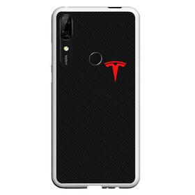 Чехол для Honor P Smart Z с принтом TESLA , Силикон | Область печати: задняя сторона чехла, без боковых панелей | brand | car | carbon | elon mask | tesla | авто | бренд | илон | илон маск | карбон | маск | машина | текстура | тесла | электрокар