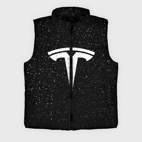 Мужской жилет утепленный 3D с принтом TESLA SPACE ,  |  | brand | car | elon mask | space | tesla | авто | бренд | илон | илон маск | космос | маск | машина | тесла | тесла в космосе | электрокар