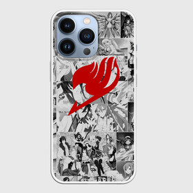 Чехол для iPhone 13 Pro с принтом Все герои Фейри Тейл ,  |  | Тематика изображения на принте: anime | fairy tail | аниме | сёнэн | хвост феи