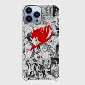 Чехол для iPhone 13 Pro Max с принтом Все герои Фейри Тейл ,  |  | Тематика изображения на принте: anime | fairy tail | аниме | сёнэн | хвост феи