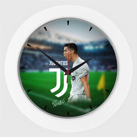 Настенные часы с принтом Роналдо Ювентус ,  |  | champions | cristiano | italy | juventus | league | ronaldo | seriaa | spain | superstar | италия | криштиану | лига | роналду | чемпионов | ювентус