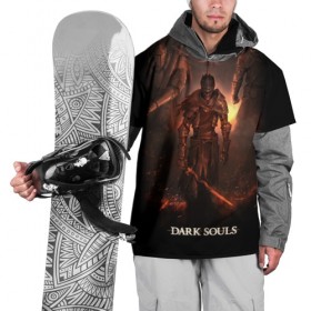Накидка на куртку 3D с принтом Dark Souls , 100% полиэстер |  | 3 | dark | darksouls | praise | soul | souls | the sun | дарк | души | мертвец | рыцарь | соул | соулс | тёмные