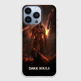 Чехол для iPhone 13 Pro с принтом Dark Souls ,  |  | Тематика изображения на принте: 3 | dark | darksouls | praise | soul | souls | the sun | дарк | души | мертвец | рыцарь | соул | соулс | тёмные