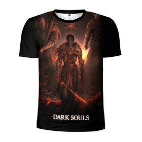 Мужская футболка 3D спортивная с принтом Dark Souls , 100% полиэстер с улучшенными характеристиками | приталенный силуэт, круглая горловина, широкие плечи, сужается к линии бедра | Тематика изображения на принте: 3 | dark | darksouls | praise | soul | souls | the sun | дарк | души | мертвец | рыцарь | соул | соулс | тёмные