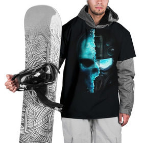 Накидка на куртку 3D с принтом Tom Clancy’s Ghost Recon , 100% полиэстер |  | wildlands | маска | призраки | череп | шлем | шутер