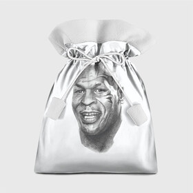 Подарочный 3D мешок с принтом Тайсон , 100% полиэстер | Размер: 29*39 см | бокс | боксер | знаменитости | спорт | стиль | тайсон | тренд