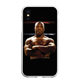 Чехол для iPhone XS Max матовый с принтом Майк Тайсон , Силикон | Область печати: задняя сторона чехла, без боковых панелей | Тематика изображения на принте: бокс | боксер | знаменитости | спорт | стиль | тайсон | тренд