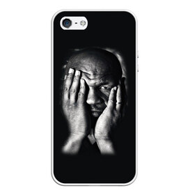 Чехол для iPhone 5/5S матовый с принтом Майк Тайсон , Силикон | Область печати: задняя сторона чехла, без боковых панелей | бокс | боксер | знаменитости | спорт | стиль | тайсон | тренд