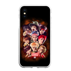 Чехол для iPhone XS Max матовый с принтом NCT 127 , Силикон | Область печати: задняя сторона чехла, без боковых панелей | 127 | bomb | cherry | hc | jh | johhny | k pop | mark | nct | ntc | nts | taeti | ty | yuta | бомба | вишневая | корейская | музыка | нст | поп | тайонг | тиэ | юта