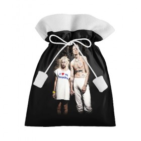 Подарочный 3D мешок с принтом Die Antwoord , 100% полиэстер | Размер: 29*39 см | die antwoord | ninja | yo landi | йо ланди фиссер | музыка | рэп рейв