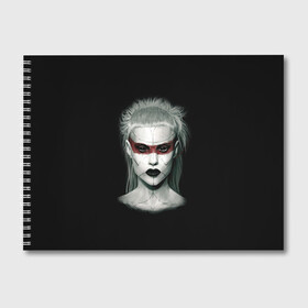 Альбом для рисования с принтом Йо-Ланди Фиссер , 100% бумага
 | матовая бумага, плотность 200 мг. | die antwoord | ninja | yo landi | йо ланди фиссер | музыка | рэп рейв