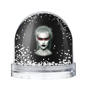 Снежный шар с принтом Йо-Ланди Фиссер , Пластик | Изображение внутри шара печатается на глянцевой фотобумаге с двух сторон | die antwoord | ninja | yo landi | йо ланди фиссер | музыка | рэп рейв