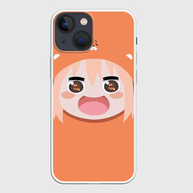 Чехол для iPhone 13 mini с принтом Мордочка Умару ,  |  | himouto umaru chan | komaru | my two faced little sister | tanukichi | u.m.r. | umaru doma | двуличная сестренка умару | сестренка умару | умару | умару дома