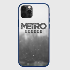 Чехол для iPhone 12 Pro с принтом METRO WINTER , силикон | область печати: задняя сторона чехла, без боковых панелей | exodus | horror | metro exodus | survival | winter | winter is coming | игры | исход | метро | метро 2035