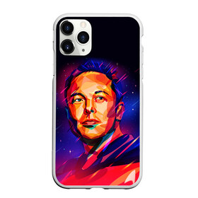 Чехол для iPhone 11 Pro матовый с принтом Яркий Илон Маск , Силикон |  | elon | falcon | mars | musk | reeve | spascex | tesla | инженер | космос | ракета