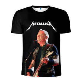 Мужская футболка 3D спортивная с принтом Metallica , 100% полиэстер с улучшенными характеристиками | приталенный силуэт, круглая горловина, широкие плечи, сужается к линии бедра | hard | heavy | hetfield | metal | metallica | music | rock | метал | металл | металлика | метла | музыка | рок | хард | хэви | хэтфилд