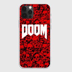 Чехол для iPhone 12 Pro с принтом DOOM , силикон | область печати: задняя сторона чехла, без боковых панелей | devil | doom | hell | mark of the doom slayer | slayer | ад | гарнил | дум | знаки | иероглифы | компьютерные игры 2019 | преисподняя | символ | солдат