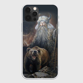 Чехол для iPhone 12 Pro Max с принтом Велес , Силикон |  | ethnic | folk | runes | slav | велес | медведь | руны | русь | славяне | фолк | фольклор | этника | этно | язычество
