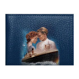 Обложка для студенческого билета с принтом Титаник , натуральная кожа | Размер: 11*8 см; Печать на всей внешней стороне | Тематика изображения на принте: 