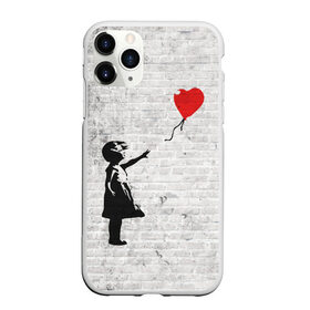 Чехол для iPhone 11 Pro матовый с принтом Бэнкси Девочка с Шаром , Силикон |  | art | balloon | banksy | culture | girl | graffity | heart | hearts | red | арт | бэнкси | граффити | девочка | девочка с шаром | красный | красным | культура | сердечки | сердечко | сердце | стрит | шар | шарик | шариком