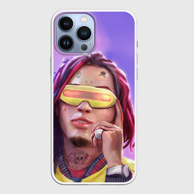 Чехол для iPhone 13 Pro Max с принтом Lil Pump ,  |  | Тематика изображения на принте: drumtick | elementary | esketit | esskeetit | gang | garcia | gazzy | gucci | guccigang | jetski | pump | rap | trap | usa | газзи | гарсия | лил | памп | рэп | сша | трап | эщкере