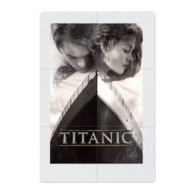 Магнитный плакат 2Х3 с принтом Титаник , Полимерный материал с магнитным слоем | 6 деталей размером 9*9 см | Тематика изображения на принте: titanic | титаник