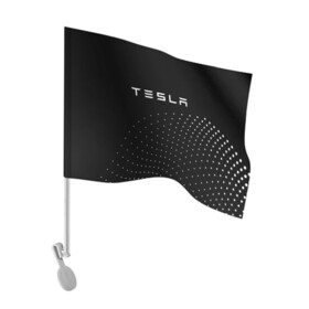 Флаг для автомобиля с принтом TESLA , 100% полиэстер | Размер: 30*21 см | auto | car | cars | coil | electro | elon | future | logo | moto | motors | musk | pixel | tesla | авто | автомобили | автомобиль | будущее | илон | лого | логотип | маск | мото | моторс | символ | тесла | электричество | электро