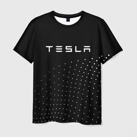 Мужская футболка 3D с принтом TESLA , 100% полиэфир | прямой крой, круглый вырез горловины, длина до линии бедер | auto | car | cars | coil | electro | elon | future | logo | moto | motors | musk | pixel | tesla | авто | автомобили | автомобиль | будущее | илон | лого | логотип | маск | мото | моторс | символ | тесла | электричество | электро