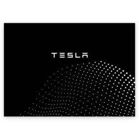 Поздравительная открытка с принтом TESLA , 100% бумага | плотность бумаги 280 г/м2, матовая, на обратной стороне линовка и место для марки
 | auto | car | cars | coil | electro | elon | future | logo | moto | motors | musk | pixel | tesla | авто | автомобили | автомобиль | будущее | илон | лого | логотип | маск | мото | моторс | символ | тесла | электричество | электро