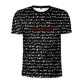 Мужская футболка 3D спортивная с принтом Cyberpunk 2077 Буквы , 100% полиэстер с улучшенными характеристиками | приталенный силуэт, круглая горловина, широкие плечи, сужается к линии бедра | 2020 | 2077 | cyber | cyberpunk | demon | fire | game | glitch | logo | punk | samurai | symbol | team | trauma | буквы | глитч | демон | игра | игры | кибер | киберпанк | клан | лого | логотип | огненный | панк | самурай | символ