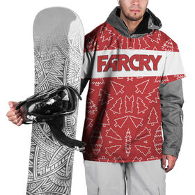 Накидка на куртку 3D с принтом Far Cry Новогодний , 100% полиэстер |  | Тематика изображения на принте: 