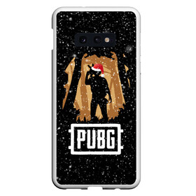 Чехол для Samsung S10E с принтом Новогодний PUBG , Силикон | Область печати: задняя сторона чехла, без боковых панелей | 2019 | 2020 | 2021 | chicken | dinner | game | games | new | pubg | winner | year | год | игра | игрок | игры | новогодний | новый | пабг | подарки | подарок | праздник | рождество | сковорода | сковородка | шапка | шапочка