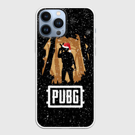 Чехол для iPhone 13 Pro Max с принтом Новогодний PUBG ,  |  | Тематика изображения на принте: 2019 | 2020 | 2021 | chicken | dinner | game | games | new | pubg | winner | year | год | игра | игрок | игры | новогодний | новый | пабг | подарки | подарок | праздник | рождество | сковорода | сковородка | шапка | шапочка