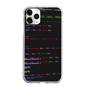 Чехол для iPhone 11 Pro матовый с принтом Программный код , Силикон |  | computer code | hacker | html | it | php | technology | код | компьютеры | материнская плата | программист | хакер