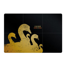 Магнитный плакат 3Х2 с принтом GUSSI GOLD , Полимерный материал с магнитным слоем | 6 деталей размером 9*9 см | fasion | gold | gucci | gussi | trend | гусси | гуччи | золото | золотой | мода | одежда | тренд | тренды