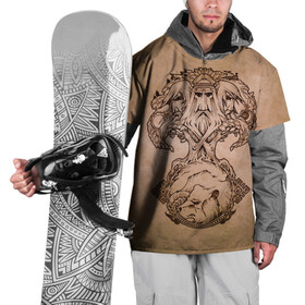 Накидка на куртку 3D с принтом русь , 100% полиэстер |  | Тематика изображения на принте: ethnic | folk | runes | slav | дерево | медведь | руны | русь | славяне | тотем | фолк | фольклор | шаманизм | этника | этно | язычество