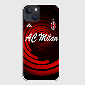 Чехол для iPhone 13 с принтом AC Milan ,  |  | ac milan | i rossoneri | il diavolo | дьяволы | италия | итальянский | клуб | красно чёрные | лидер | лучший | милан | профессиональный | рекордсмен | самый | спортивный | суперкубок | успешный | форма