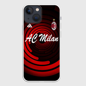 Чехол для iPhone 13 mini с принтом AC Milan ,  |  | ac milan | i rossoneri | il diavolo | дьяволы | италия | итальянский | клуб | красно чёрные | лидер | лучший | милан | профессиональный | рекордсмен | самый | спортивный | суперкубок | успешный | форма