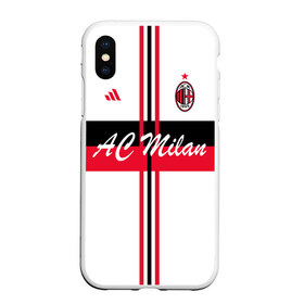 Чехол для iPhone XS Max матовый с принтом AC Milan , Силикон | Область печати: задняя сторона чехла, без боковых панелей | ac milan | i rossoneri | il diavolo | дьяволы | италия | итальянский | клуб | красно чёрные | лидер | лучший | милан | профессиональный | рекордсмен | самый | спортивный | суперкубок | успешный | форма