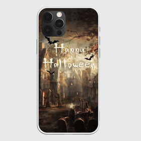 Чехол для iPhone 12 Pro с принтом Halloween , силикон | область печати: задняя сторона чехла, без боковых панелей | аниме | ведьма | девушка | зомби | ирландия | кладбище | колдун | кости | кошки | летучие | луна | мертвец | мёртвые | монстры | мыши | ночь | оборотни | пауки | паутина | подарок | праздник | свет | свечи