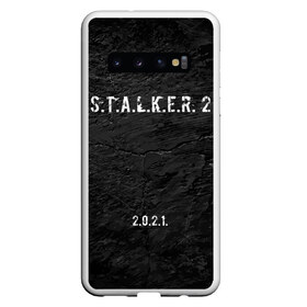 Чехол для Samsung Galaxy S10 с принтом STALKER 2 , Силикон | Область печати: задняя сторона чехла, без боковых панелей | 2021 | 2033 | fallout | game | games | metro | monsters | nuclear | radiation | stalker | two | zone | аномалии | аномалия | два | зона | игра | игры | метро | монстры | радиация | россия | сталкер | украина | фоллаут | чернобыль