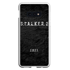 Чехол для Samsung S10E с принтом STALKER 2 , Силикон | Область печати: задняя сторона чехла, без боковых панелей | 2021 | 2033 | fallout | game | games | metro | monsters | nuclear | radiation | stalker | two | zone | аномалии | аномалия | два | зона | игра | игры | метро | монстры | радиация | россия | сталкер | украина | фоллаут | чернобыль