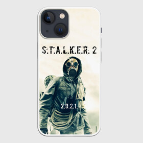 Чехол для iPhone 13 mini с принтом STALKER 2 ,  |  | 2021 | 2033 | fallout | game | games | metro | monsters | nuclear | radiation | stalker | two | zone | аномалии | аномалия | два | зона | игра | игры | метро | монстры | радиация | россия | сталкер | украина | фоллаут | чернобыль