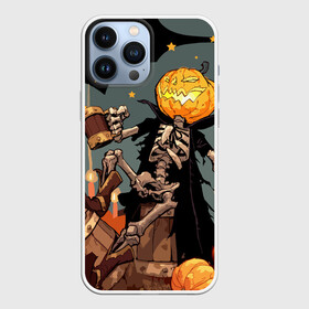 Чехол для iPhone 13 Pro Max с принтом Halloween ,  |  | аниме | ведьма | девушка | зомби | ирландия | кладбище | колдун | кости | кошки | летучие | луна | мертвец | мёртвые | монстры | мыши | ночь | оборотни | пауки | паутина | подарок | праздник | свет | свечи