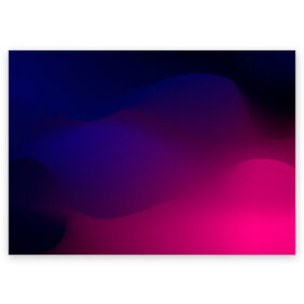 Поздравительная открытка с принтом Abstract simple colors , 100% бумага | плотность бумаги 280 г/м2, матовая, на обратной стороне линовка и место для марки
 | Тематика изображения на принте: abstract | blue | gradient | iphone | red | theme | абстракция | айфон | градиент | заставка | тема