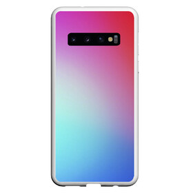 Чехол для Samsung Galaxy S10 с принтом Colorful Gradient , Силикон | Область печати: задняя сторона чехла, без боковых панелей | Тематика изображения на принте: abstract | blue | gradient | iphone | red | theme | абстракция | айфон | градиент | заставка | тема