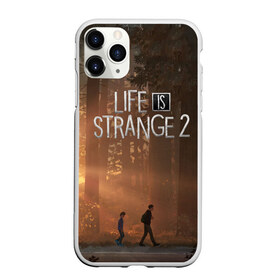 Чехол для iPhone 11 Pro матовый с принтом Life is Strange 2 , Силикон |  | adventure | life | life is strange | road | video game | дороги | жизнь | закат | квест | лес | приключения